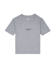 Women's Shellish W Cropped S/S Tee - Heather Grey 