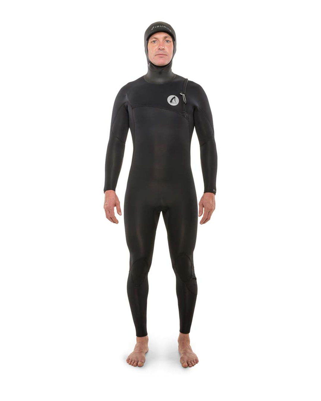 Isurus Men's Shield 3.3 Hooded Zipfree Wetsuit
