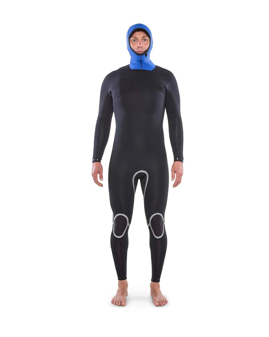 Isurus Men's Shield 3.3 Hooded Zipfree Wetsuit