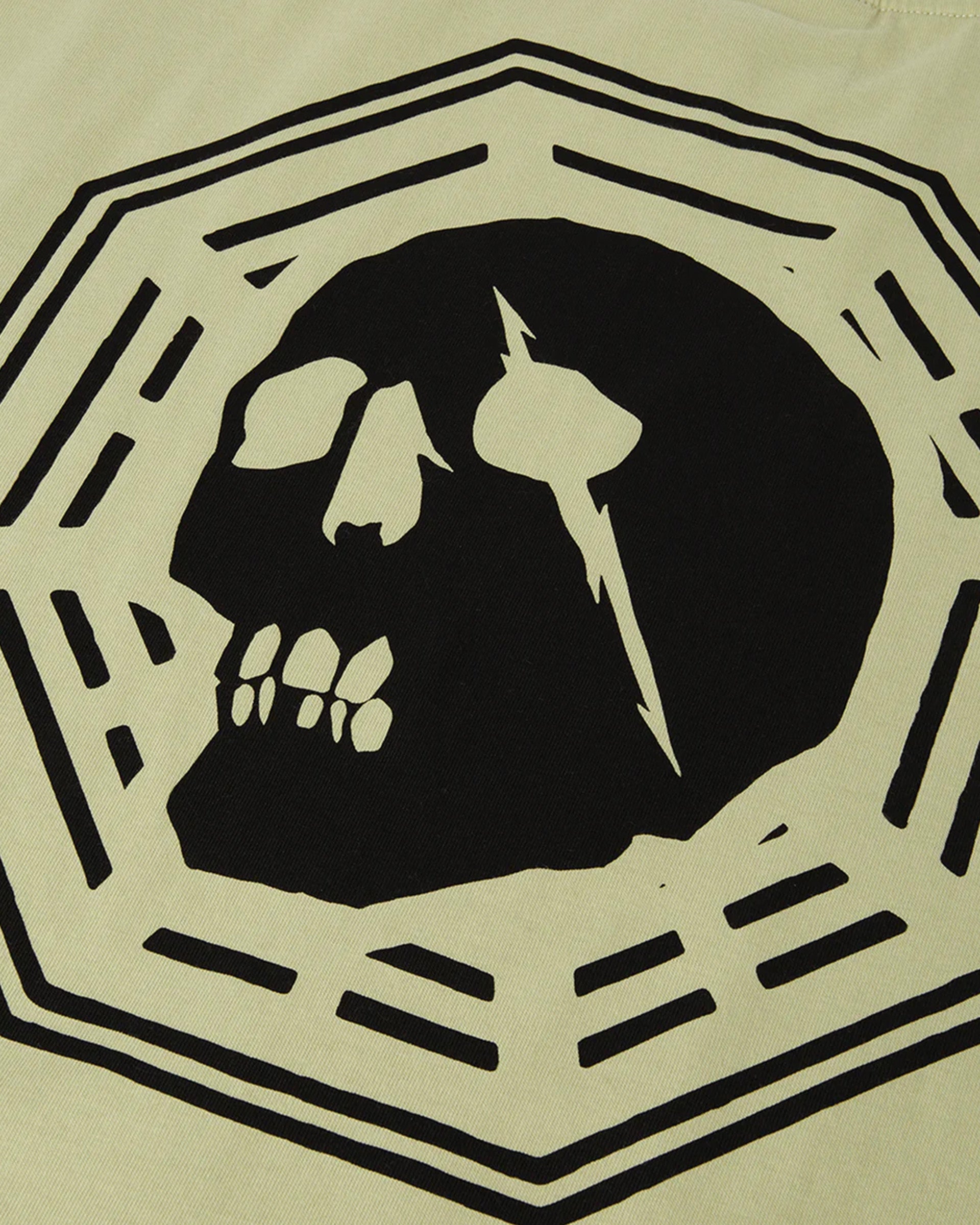 Skull S/S Tee - Light Sage