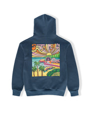 Jack's Surfboards Women's SM Pier Zip-Up Hoodie - Teal