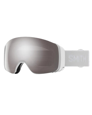 Smith Optics 4D Mag Goggles - White Vapor/ChromaPop Sun Platinum Mirror