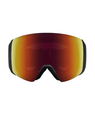 Smith Optics 4D Mag XL Goggles - Black/ChromaPop™ Sun Red Mirror Lens