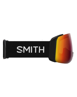 Smith Optics 4D Mag XL Goggles - Black/ChromaPop™ Sun Red Mirror Lens