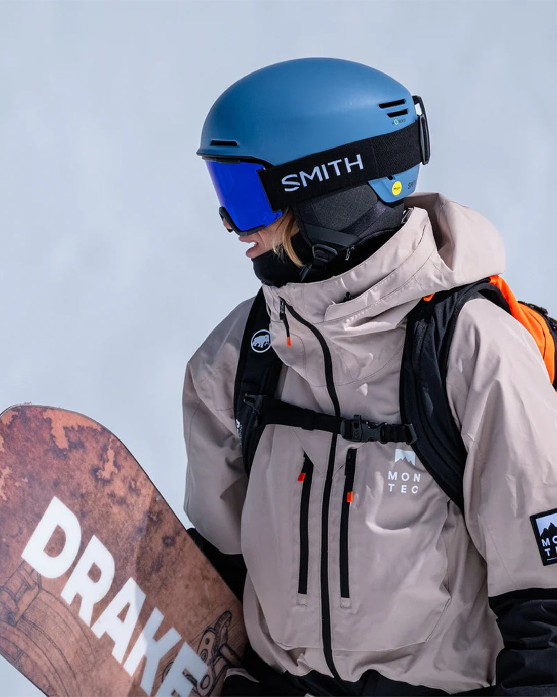 Smith Optics Method Pro MIPS Snow Helmet - Matte Granite Blue