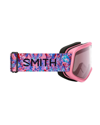 Smith Optics Snowday Goggles - Bright Pink LoFi Butterfly/Ignitor Mirror