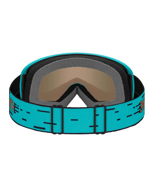 Smith Optics Youth Snowday Goggles - Tropic Kidding/Red Sol-X Mirror