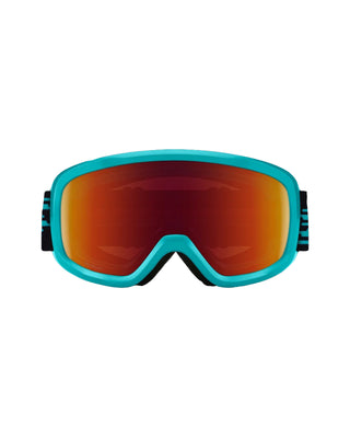 Smith Optics Youth Snowday Goggles - Tropic Kidding/Red Sol-X Mirror
