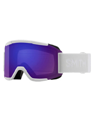 Smith Optics Squad Goggles - White Vapor/ChromaPop Everyday Violet Mirror
