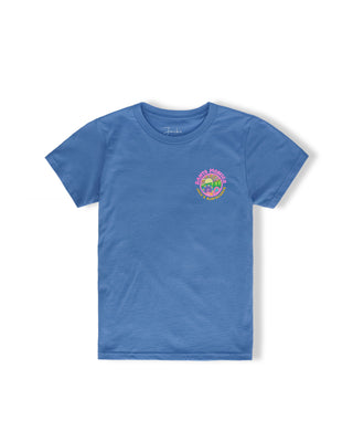 Girl's SM Pier S/S Tee - Cobalt Blue