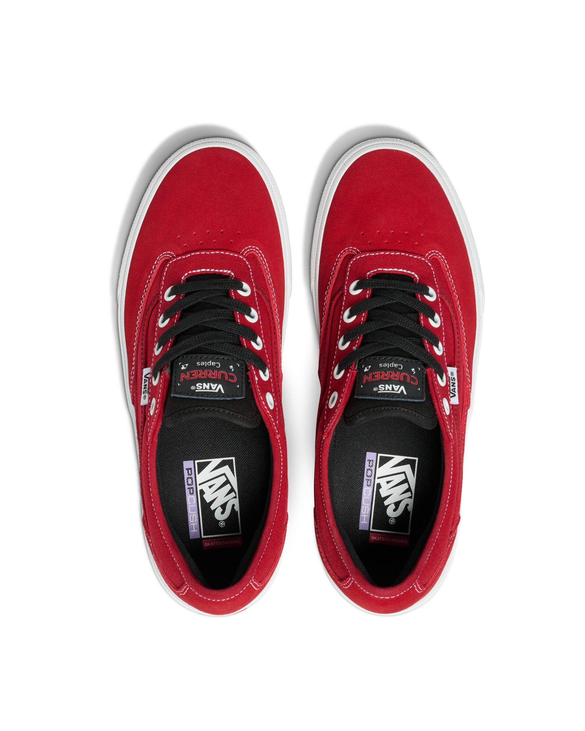 Skate Curren Caples Shoes Red/White – Jack's Surfboards