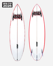 Lost Speed Demon Surfboard (Clear/White)