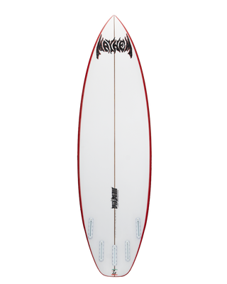 Lost Speed Demon Surfboard - Maroon Rails