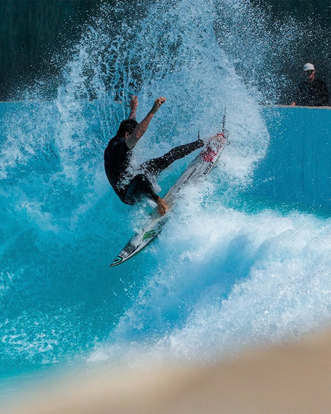 Lost Speed Demon Surfboard (Clear/White)