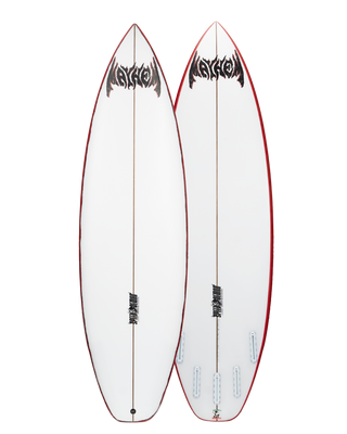 Lost Speed Demon Surfboard - Maroon Rails