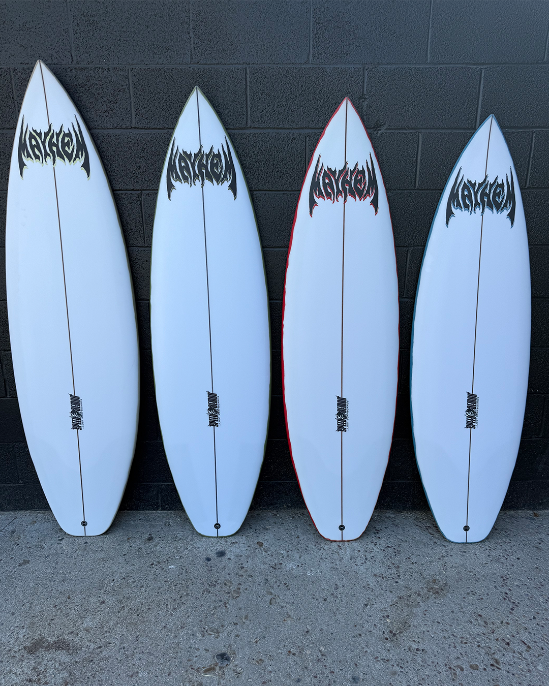 Lost Speed Demon Surfboard (Clear/White)