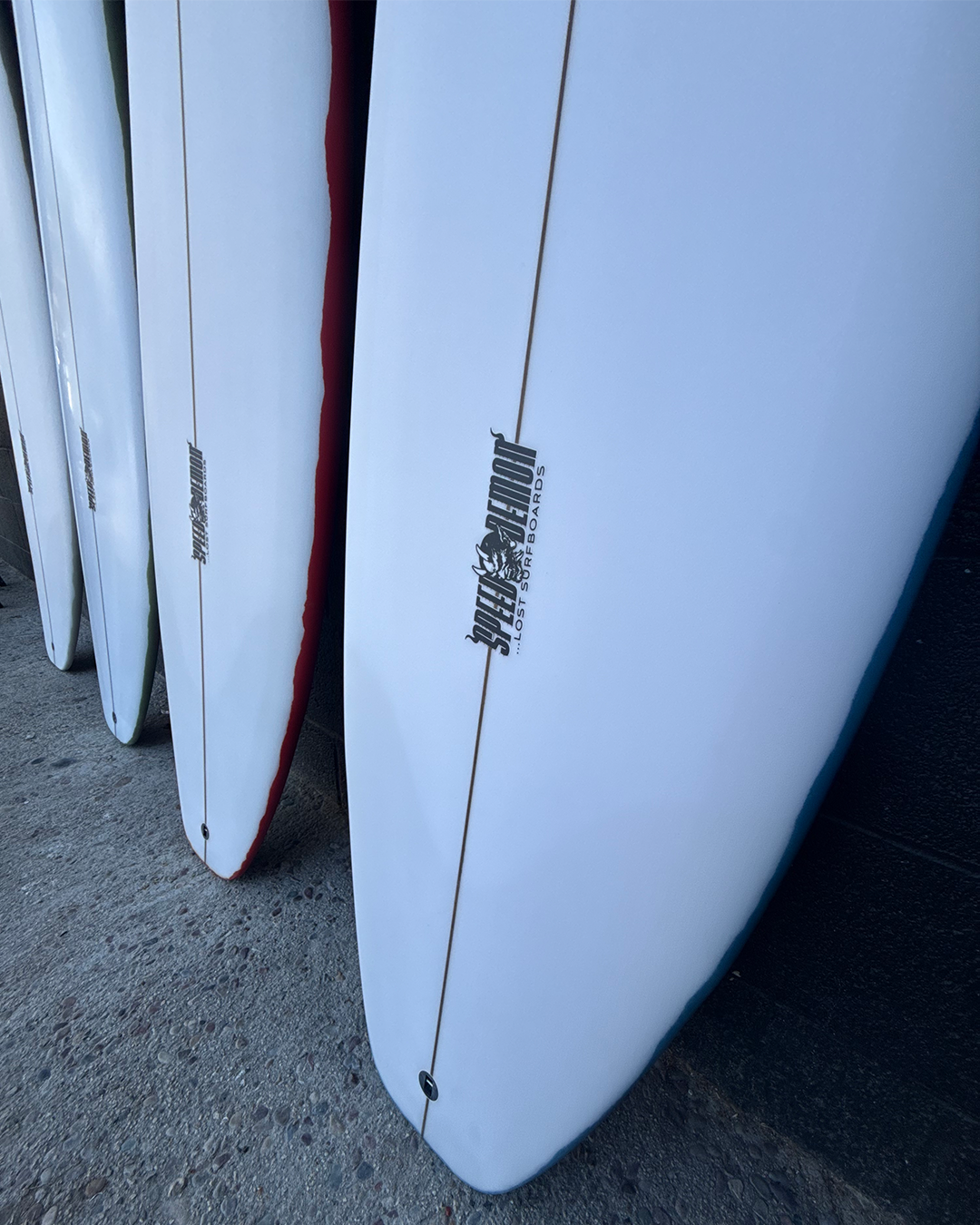 Lost Speed Demon Surfboard (Clear/White)