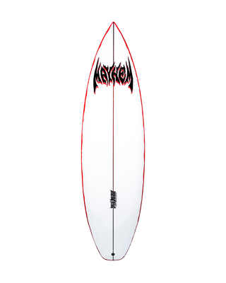 Lost Speed Demon Surfboard (Clear/White)