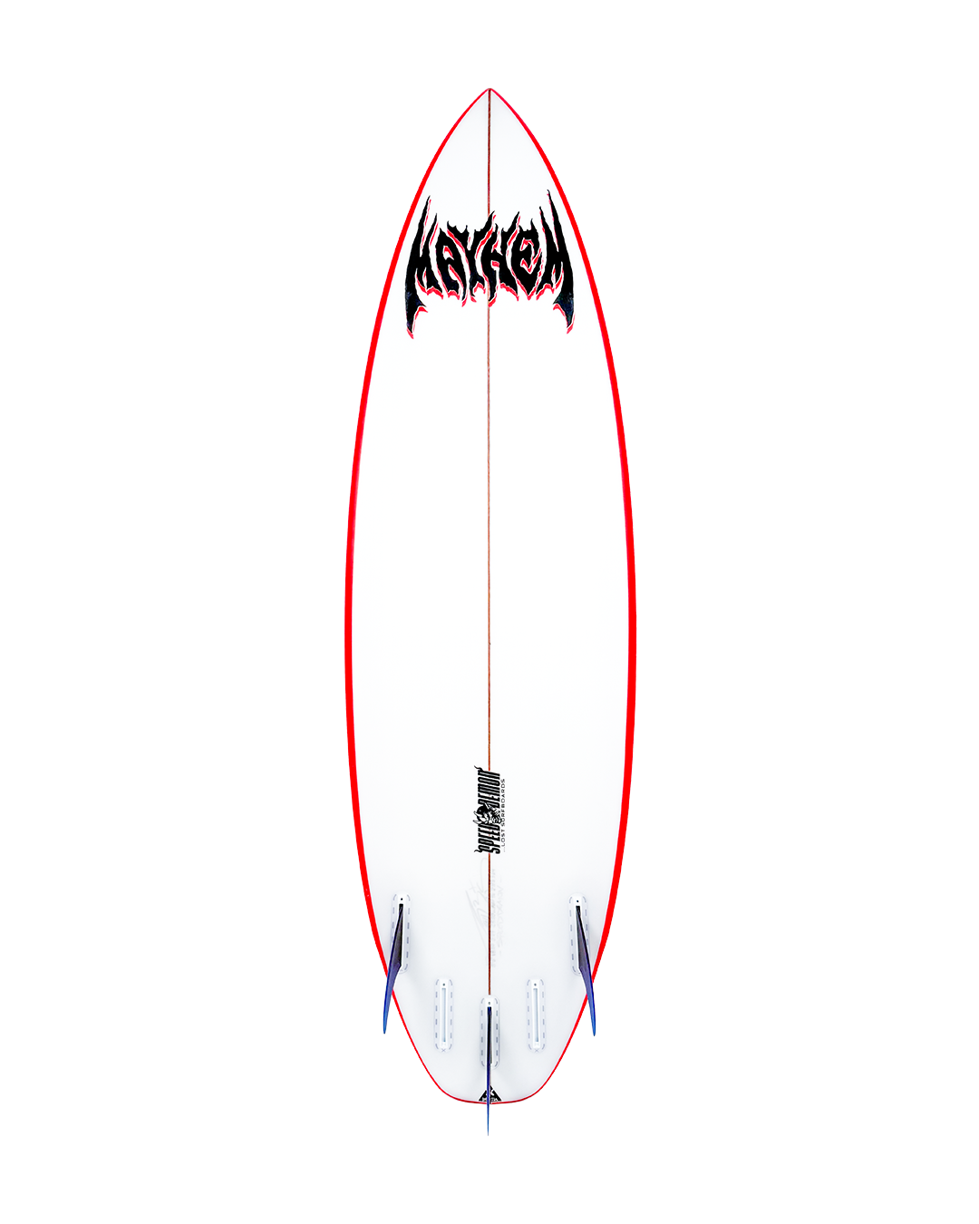 Lost Speed Demon Surfboard (Clear/White)