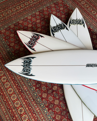 Lost Speed Demon Surfboard (Clear/White)