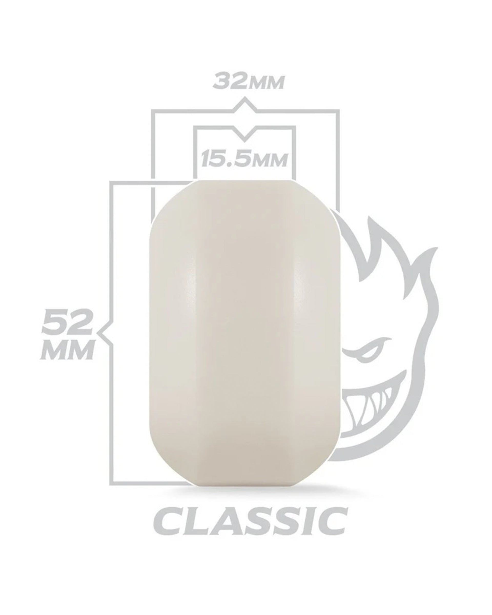 Spitfire Wheels F4 99a Classic 52mm Wheels