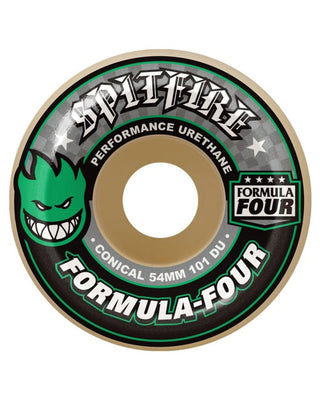 F4 101a Conical 53mm Wheels - Green