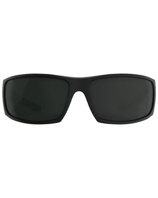 Spy Optics Cooper XL Sunglasses - Matte Black/Happy Grey Green Polar