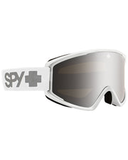 Spy Optics Crusher Snow Goggles - Matte White/Bronze with Silver Mirror