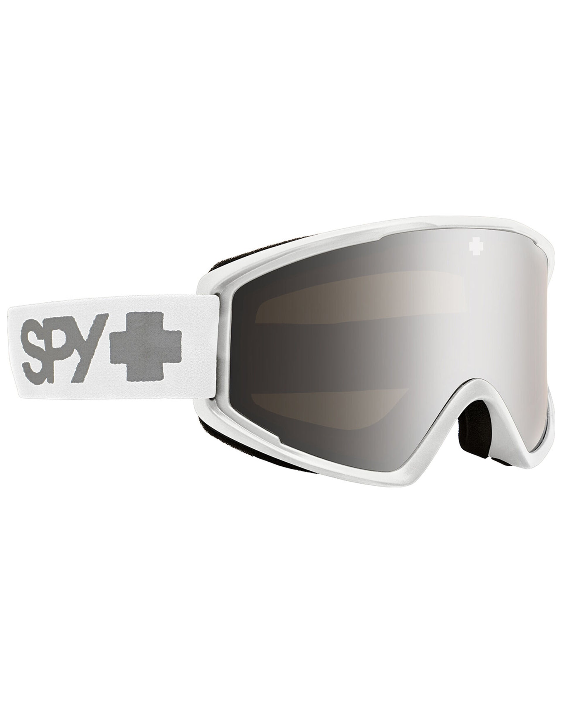 Spy Optics Crusher Snow Goggles - Matte White/Bronze with Silver Mirror