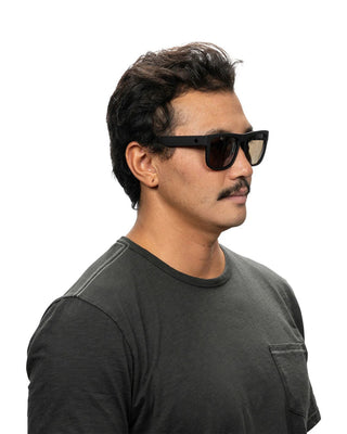 Spy Optics Discord Sunglasses - Soft Matte Black/Happy Grey Green