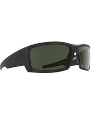 Spy Optics General Sunglasses - Soft Matte Black/Happy Grey Green