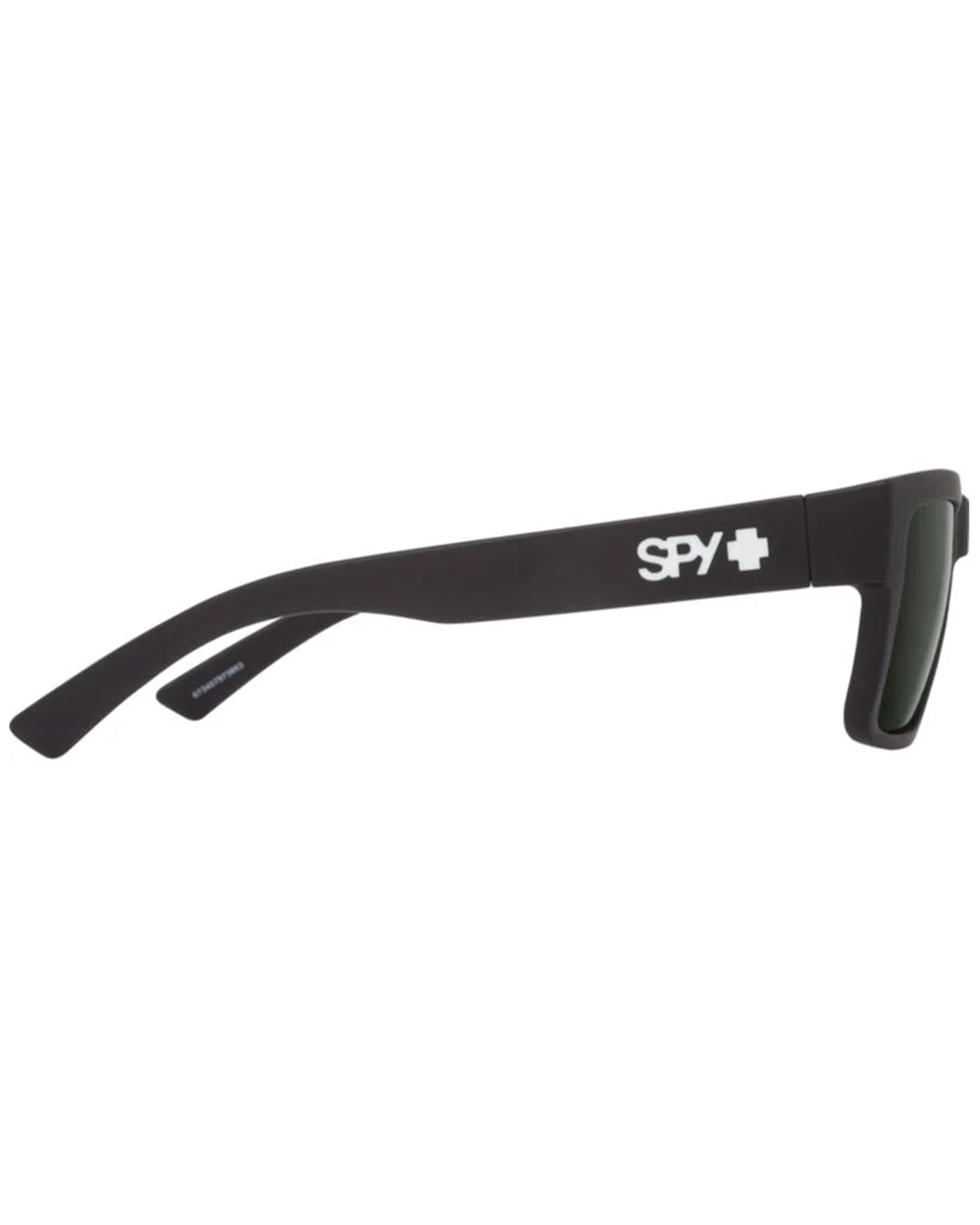 Spy Optics Montana Sunglasses - Black Soft Matte/Happy Grey Green