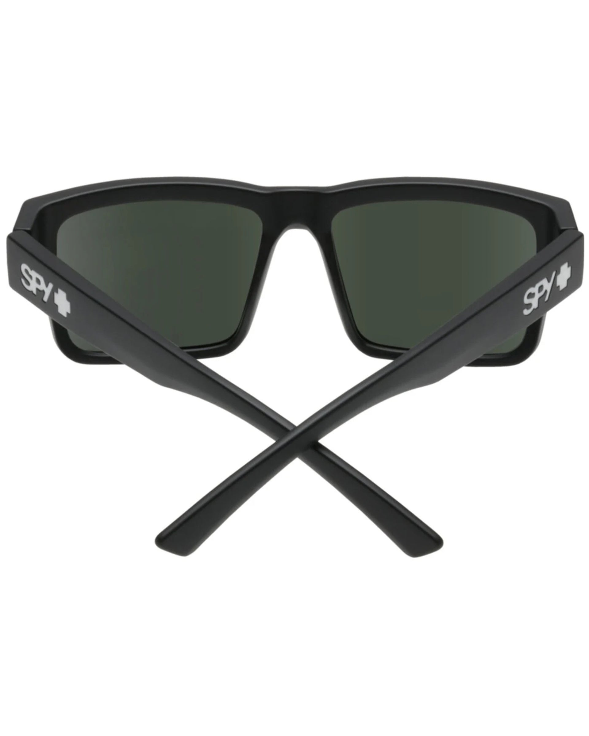 Spy Optics Montana Sunglasses - Black Soft Matte/Happy Grey Green