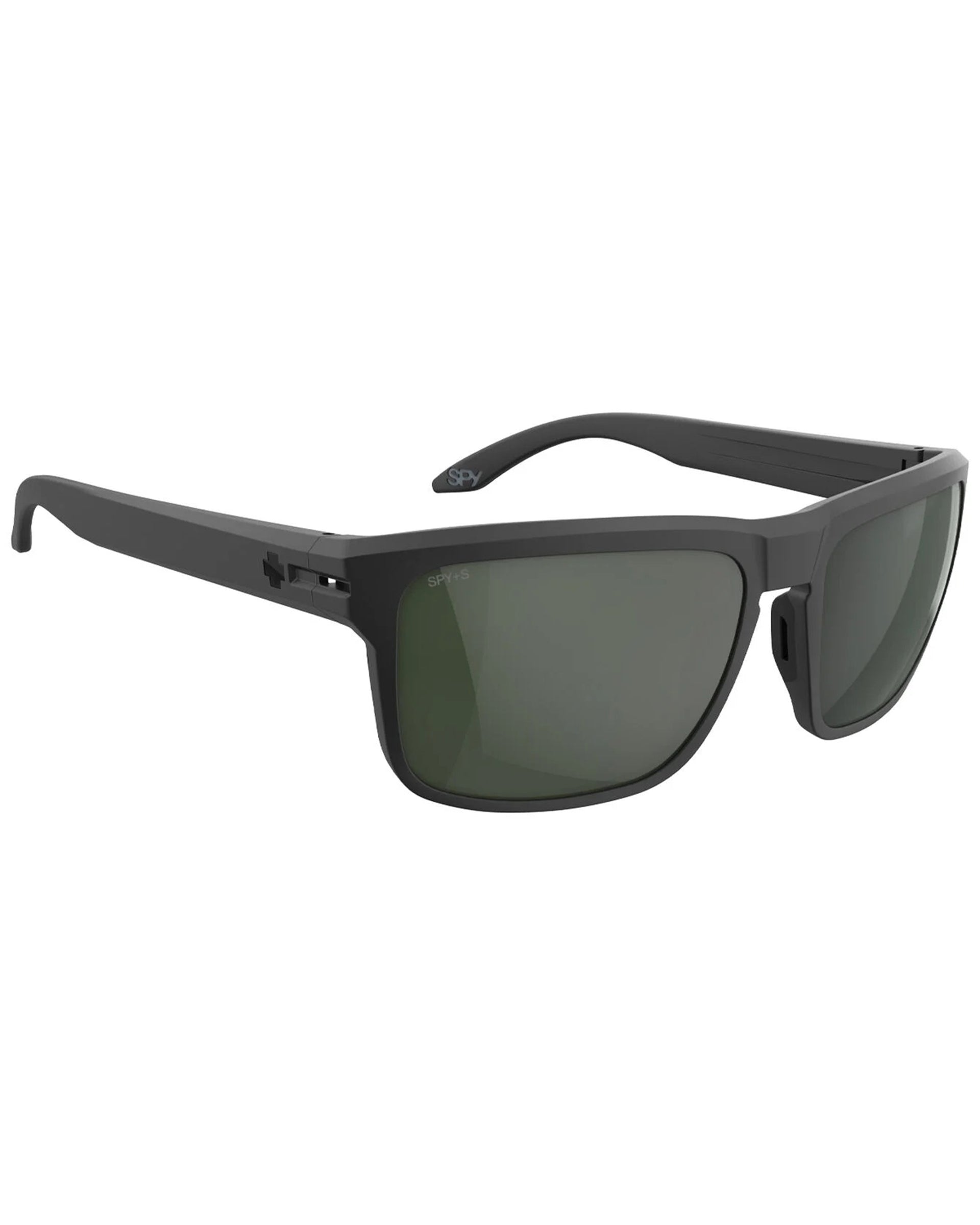 Spy Optics Region Sunglasses - ANSI Matte Black/Happy Grey Green Polar ANSi
