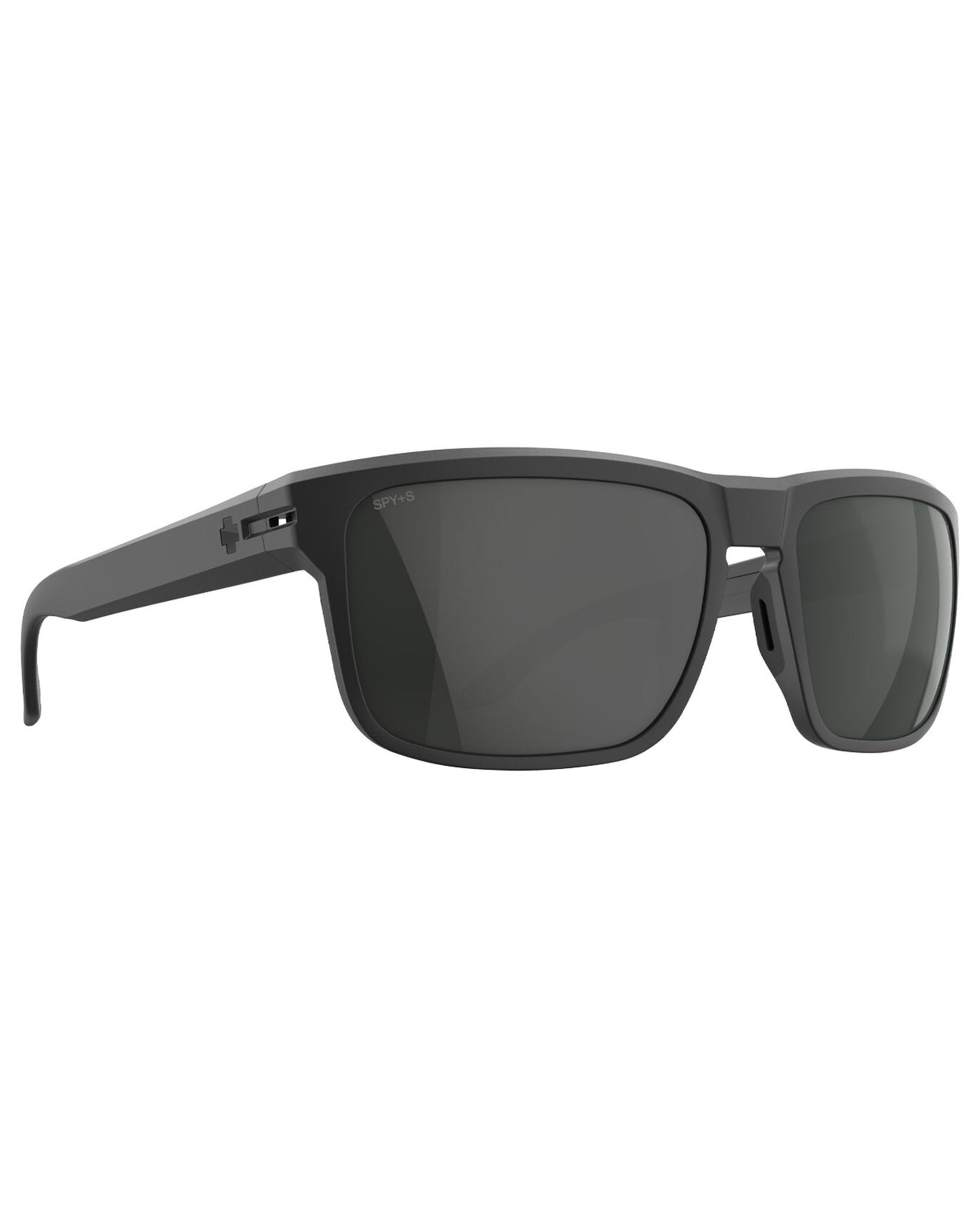 Spy Optics Region XL Sunglasses - Matte Black/Happy Grey Green with Black Mirror