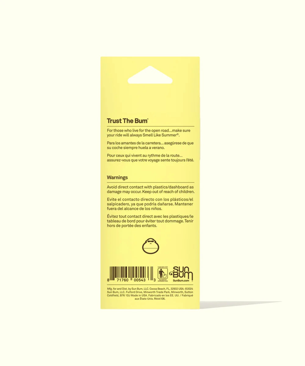 Sun Bum Original Scent Air Freshener