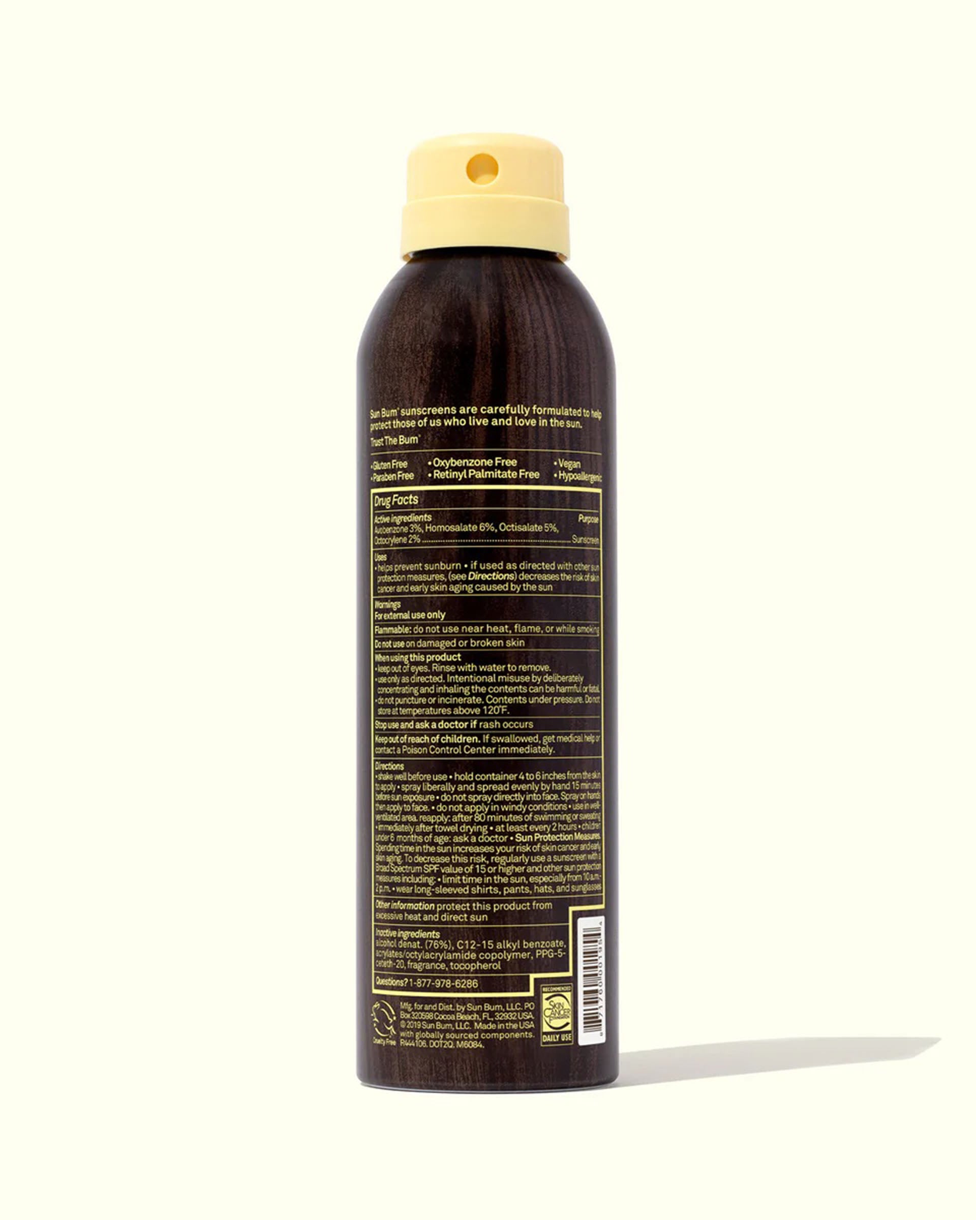 Sun Bum Original SPF 15 Sunscreen Spray