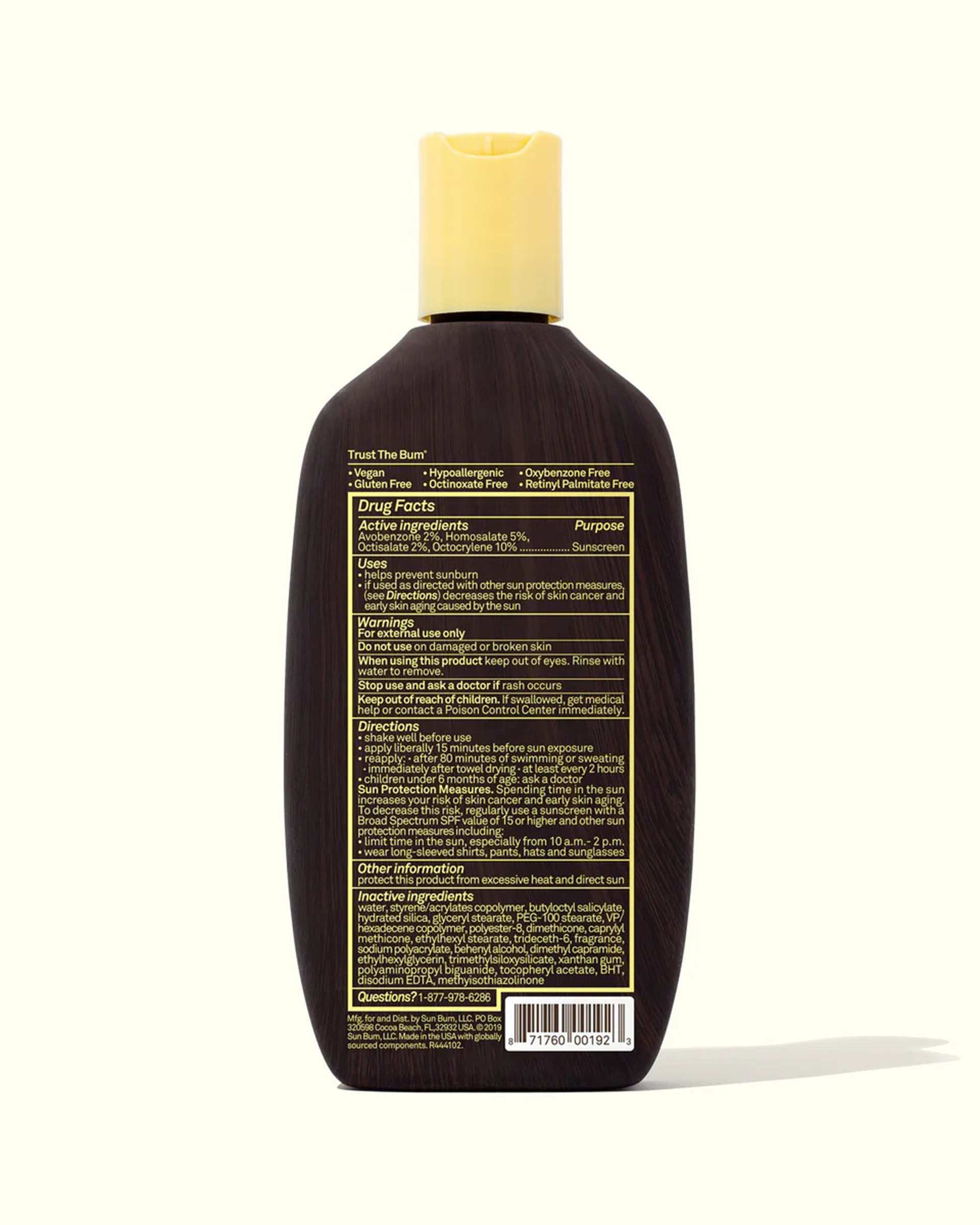 Sun Bum Original SPF 15 Sunscreen Lotion