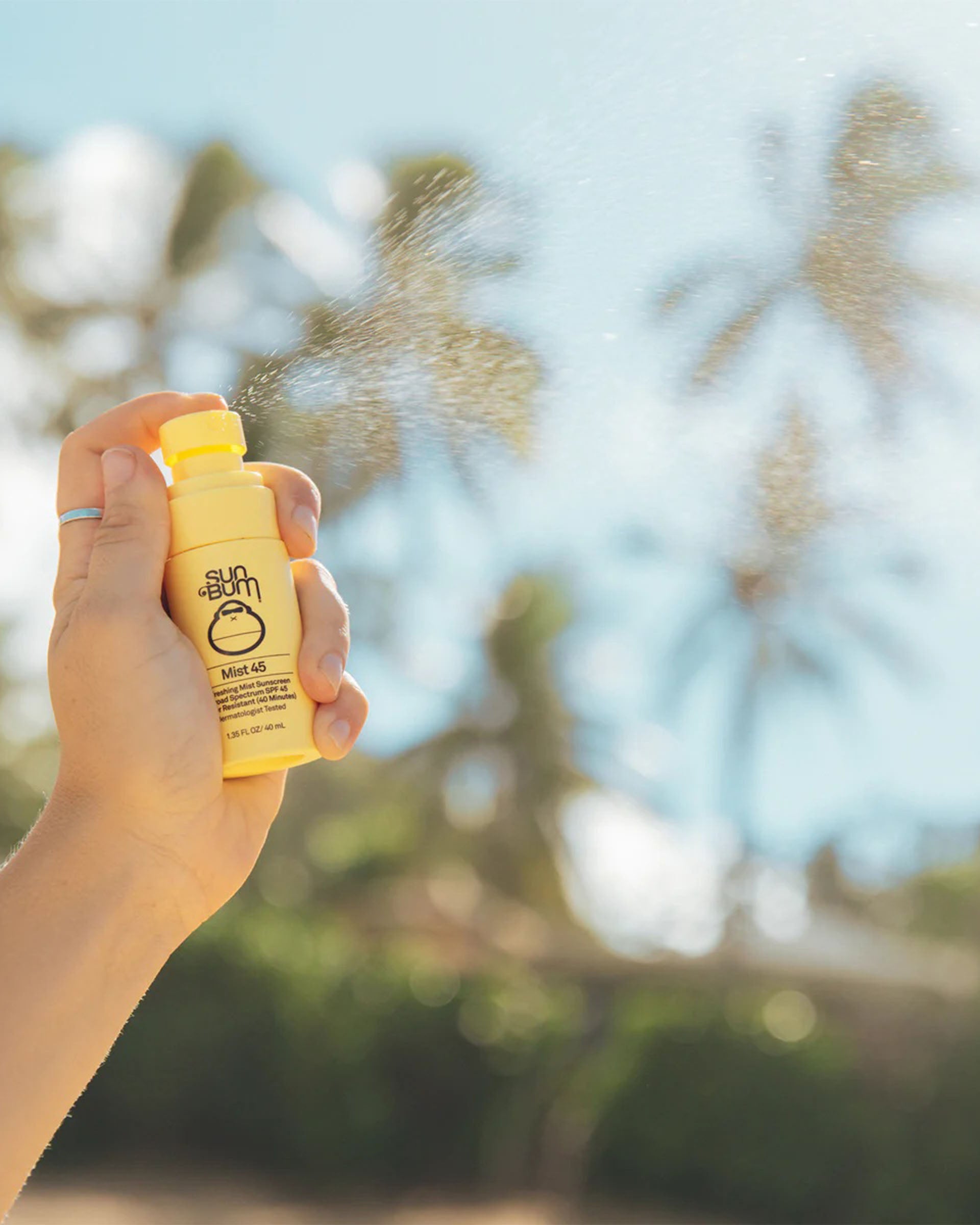 Sun Bum Original SPF 45 Sunscreen Face Mist - Travel Size
