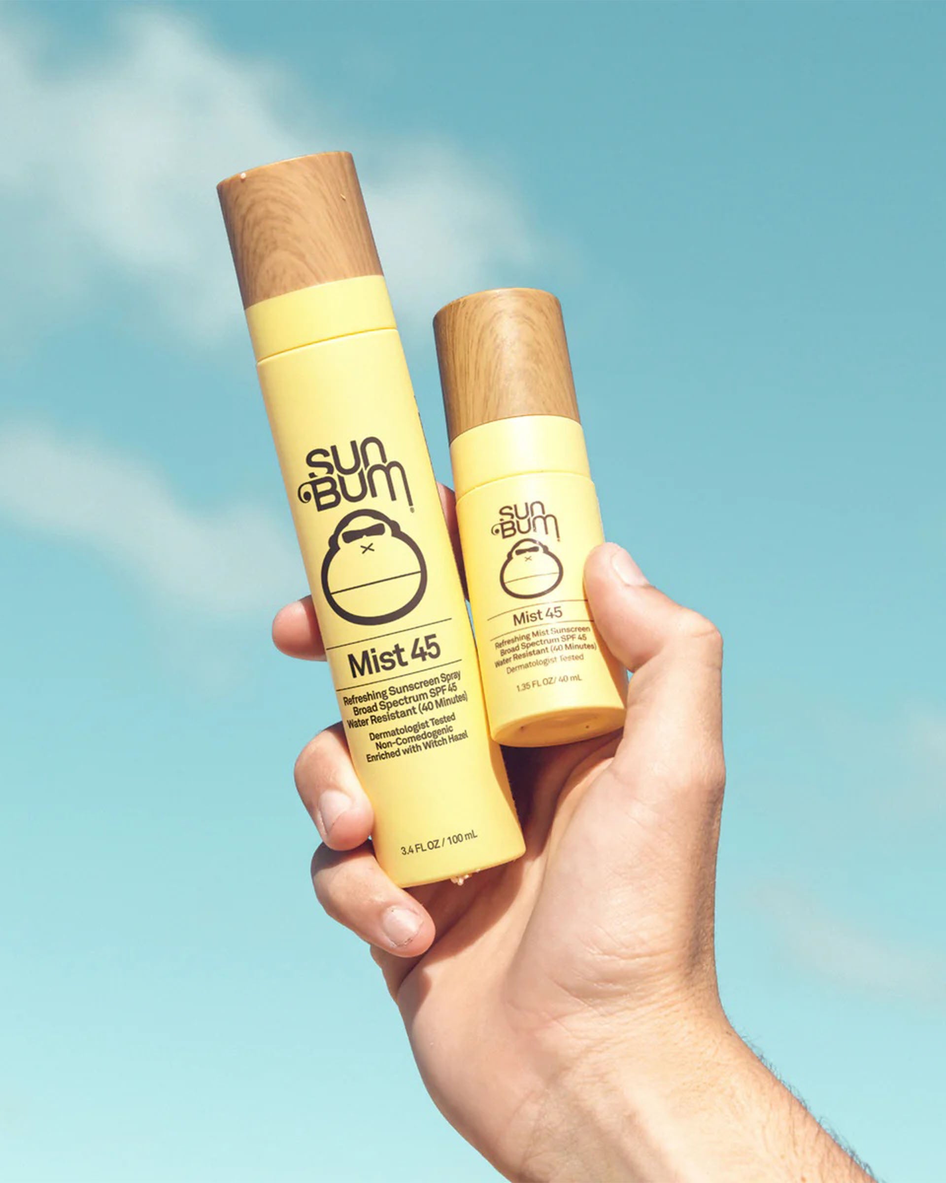 Sun Bum Original SPF 45 Sunscreen Face Mist - Travel Size