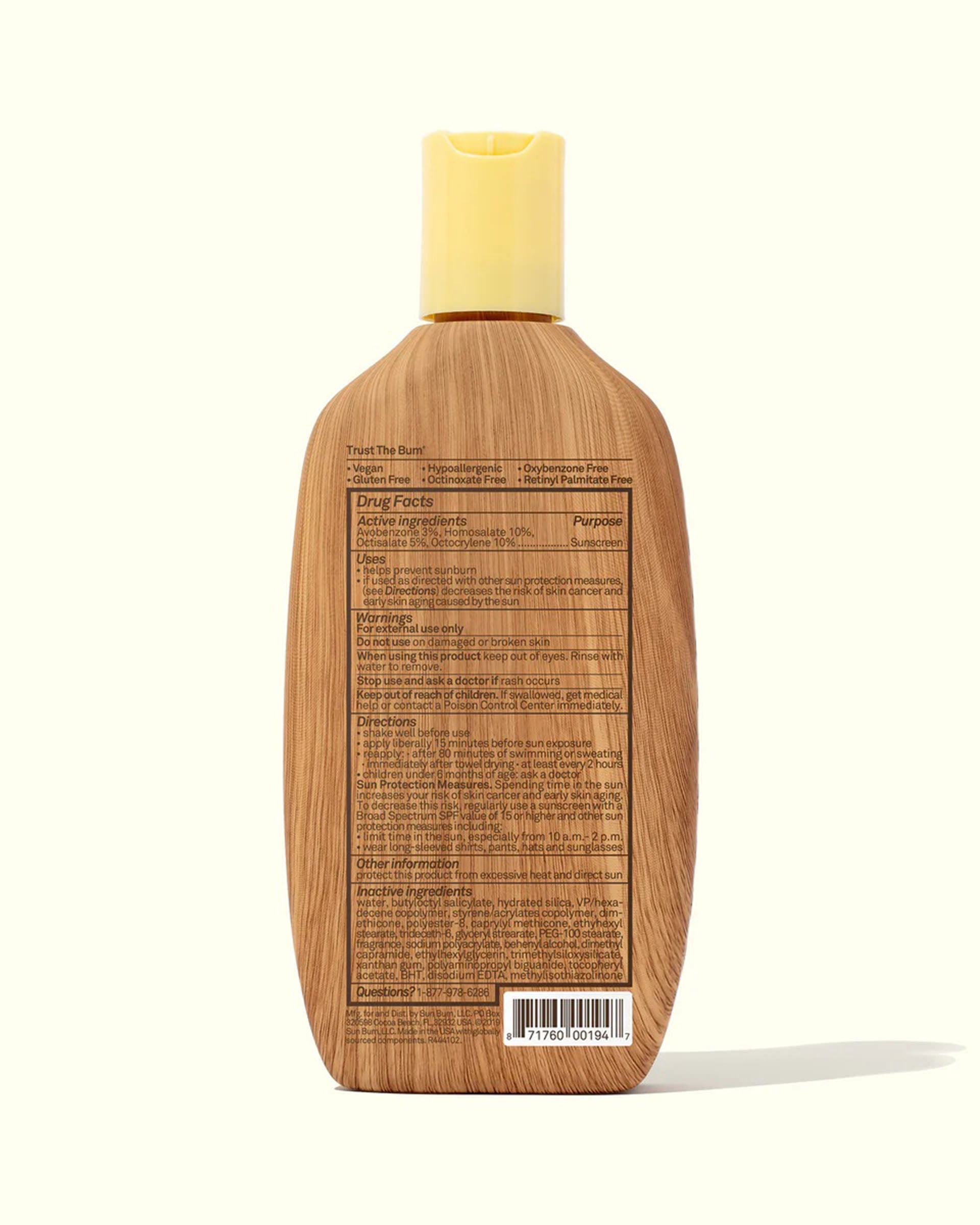 Sun Bum Original SPF 50 Sunscreen Lotion