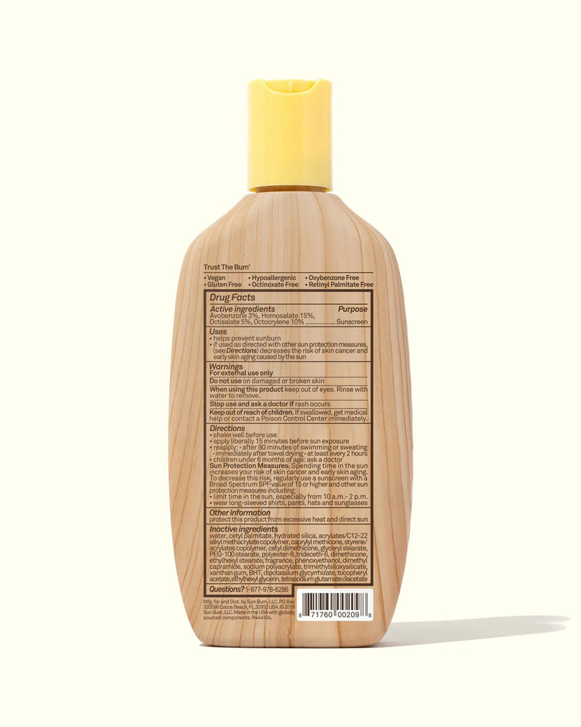 Sun Bum Original SPF 70 Sunscreen Lotion