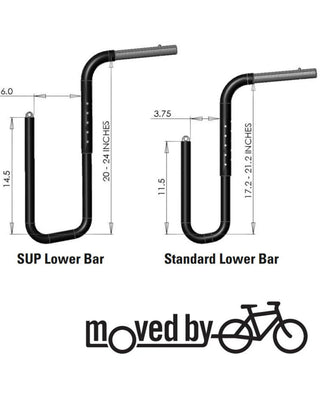 Moved By Bikes SUP Lower Bar Set