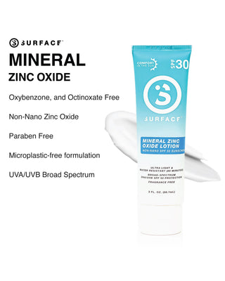 Surface SPF 30 Mineral Sunscreen Lotion 3 oz.