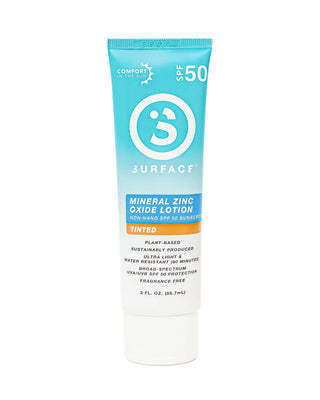 Surface SPF 50 Mineral Sunscreen Lotion 3oz - Tinted