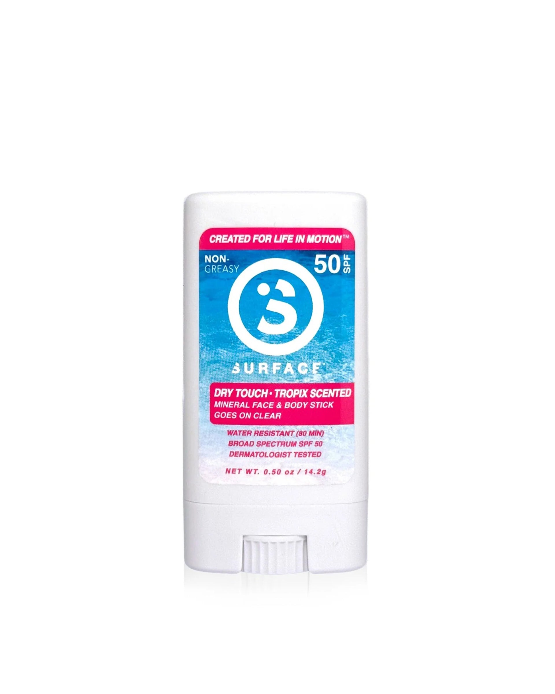 Surface SPF 50 Mineral Face Stick 0.5 oz - Tropix Scented