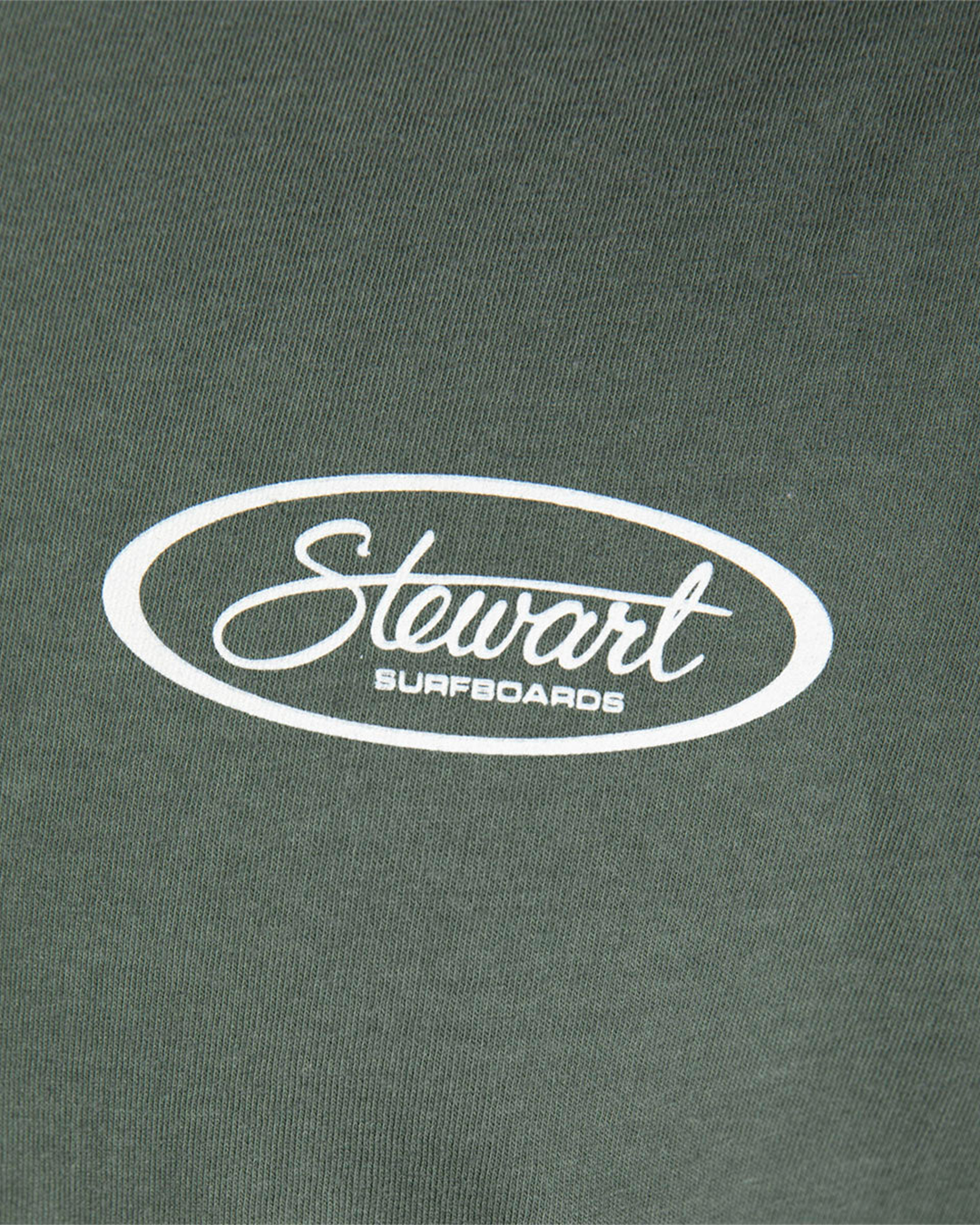 STEWART SURF OVAL S/S T-SHIRT-Moss