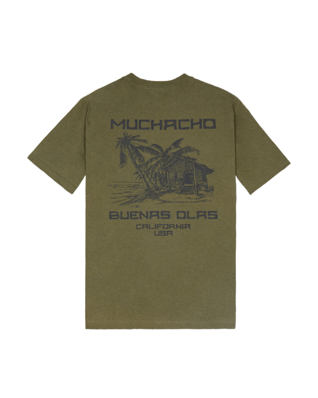 Surf Shack Short Sleeve Tee - Military