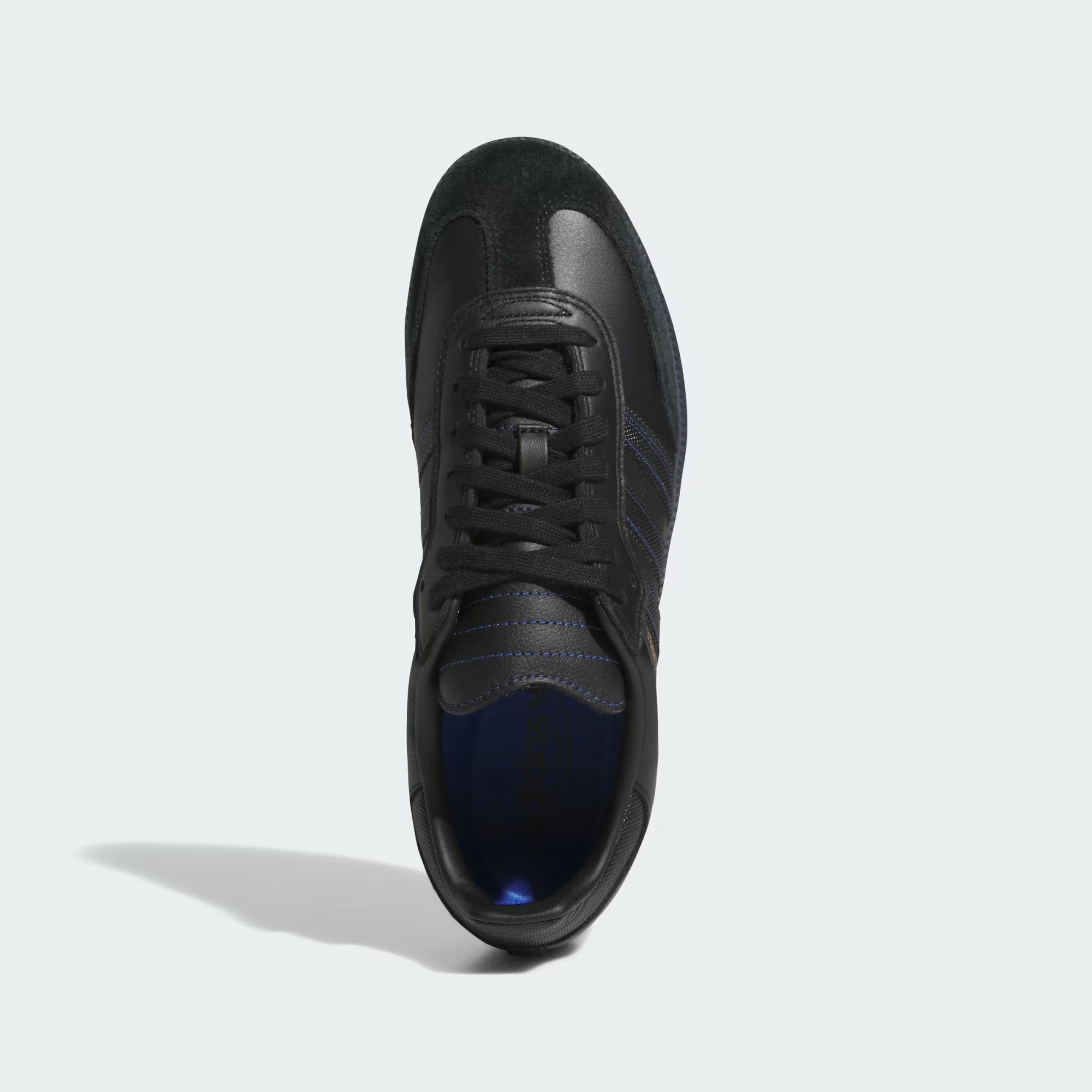 Adidas Samba ADV Shoes - Core Black / Core Black / Royal Blue