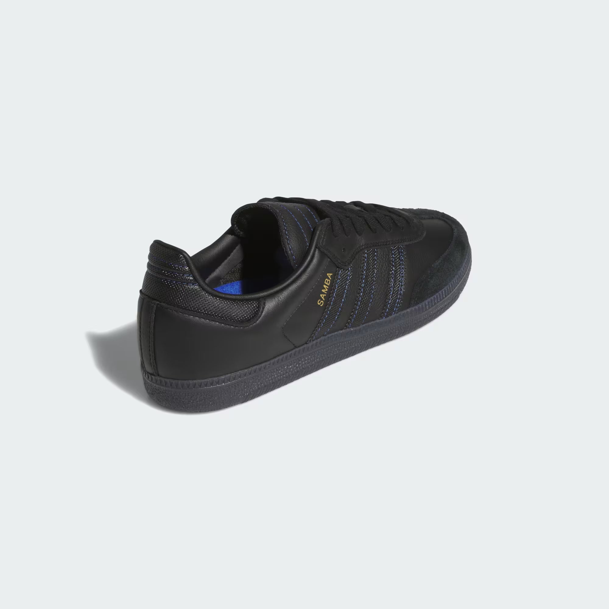 Adidas Samba ADV Shoes - Core Black / Core Black / Royal Blue